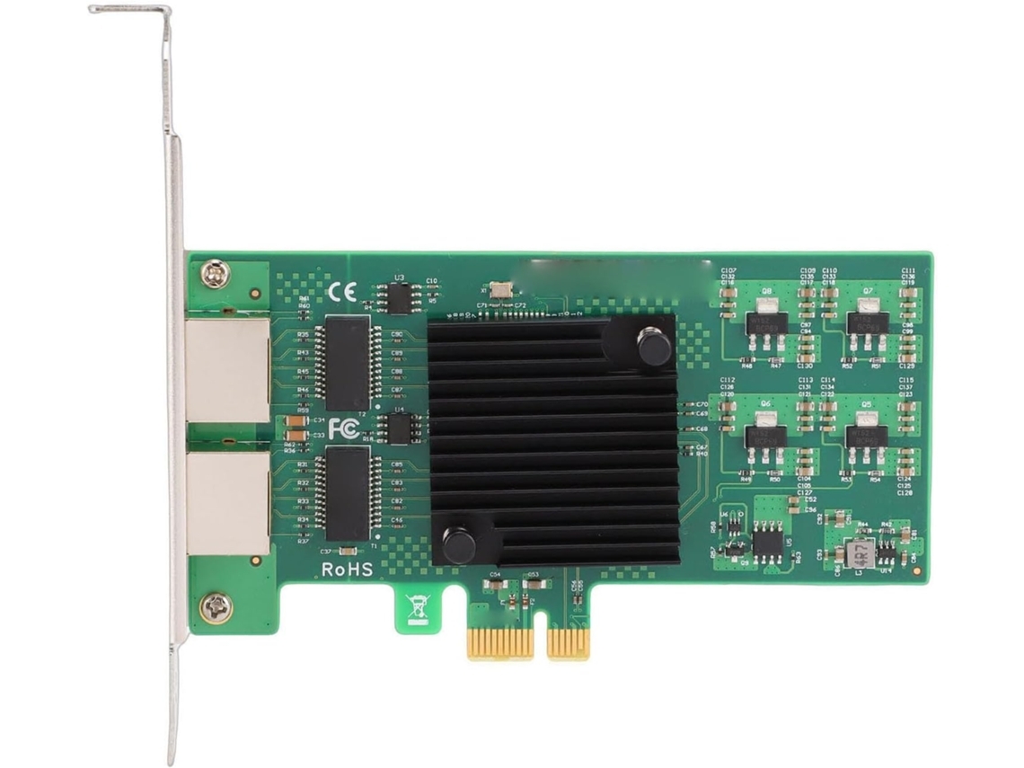Placa Adaptadora Gigabit Ethernet Interface Pci X1 Com Chipset 82574l,
