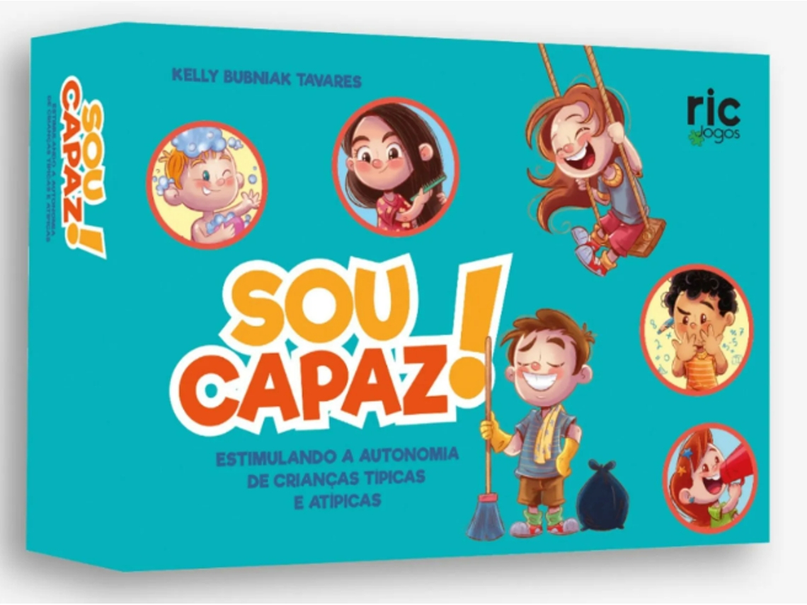 Livro Sou Capaz Estimulando A Autonomia De Crianças Típicas E Atípicas de Kelly Bubniak Tavares (Português do Brasil)