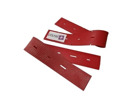 Kit Rodo De Látex Compatível Com Lavadora Ghibli Rolly Alternativa Ao Original Ghibli Referência 96.0085.00 Distri