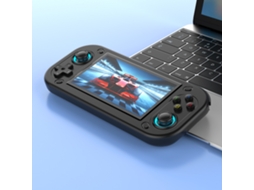 Consola R43s Tela Hd 4.3, Emulador Retro, Compatível Com Psp/n64, Sistema Aberto, 128gb, Cor Preta. Sfushos