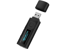 MP3 Player USB de 8 GB com Bluetooth 4.0, reprodutor de música portátil HiFi Lossless, MP3 Player Slowmoose