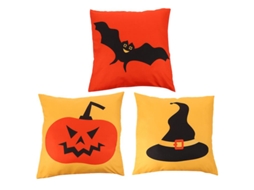3 Peças De Fronha De Halloween Para Decorações De Halloween Allinless