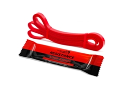Faixa Elástica de Resistência para Treinamento CrossFit 7-16kg Vermelha - Aquaforge