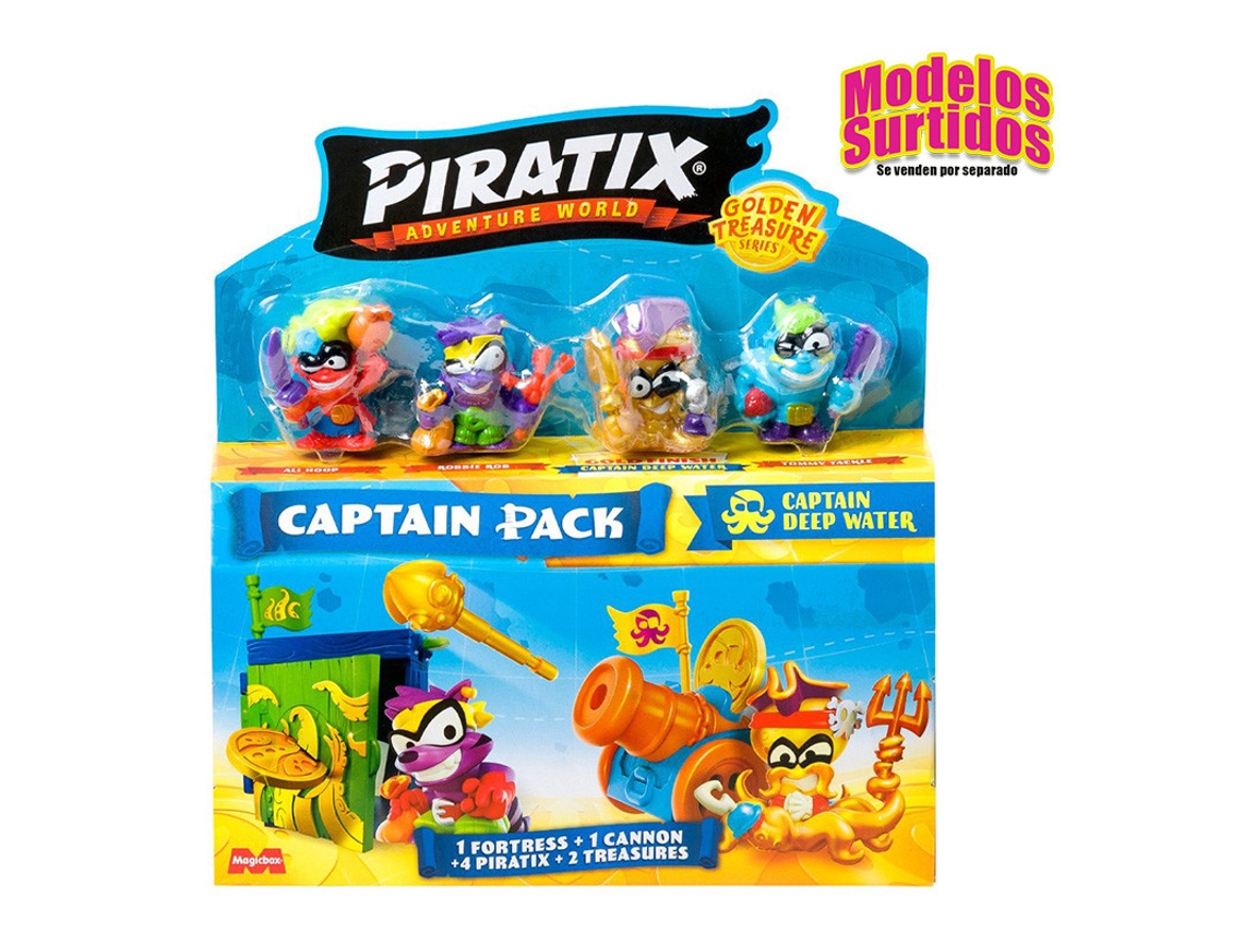 Piratix Golden Treasure- Captain Pack Ass