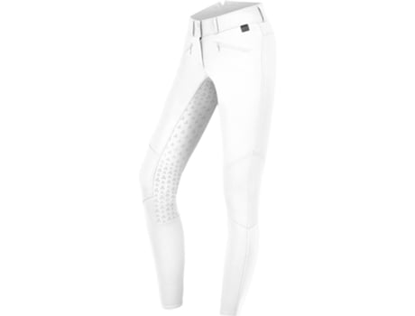 E.L.T. Calças de Montaria de Silicone de Cintura Alta Hella Branco 40E.L.T.