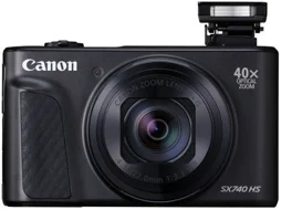 Máquina Fotográfica Compacta CANON  Powershot SX740 HS Lite Edition Preto (Preto - 20.3 MP - ISO 100-3200)