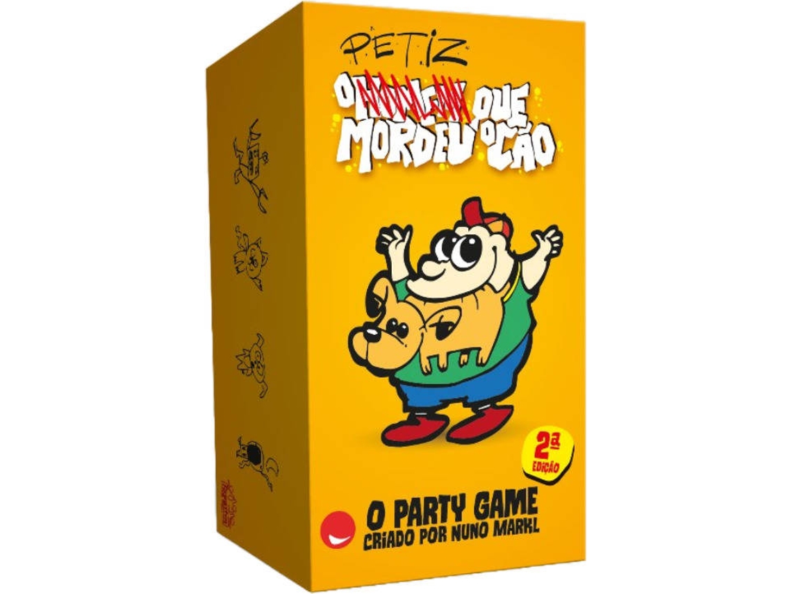 Jogo de Cartas CREATIVE TOYS O Petiz que Mordeu o Cão – 2ª Edição Nuno Markl (Idade Mínima Recomendada:5 Anos)