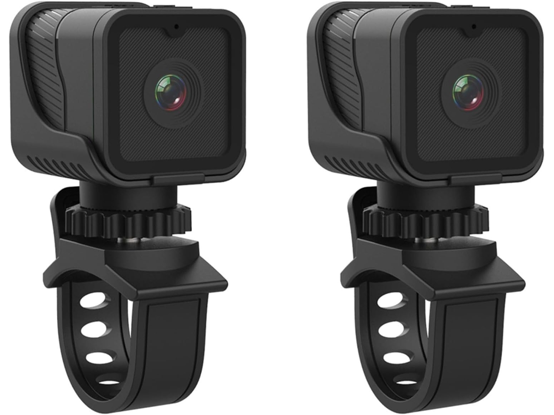 Câmera Esportiva Wi fi Hd 1080p Dupla com Hotspot, Mini Câmera Portátil Impermeável para Motocicleta e Bicicleta SFUSHOS