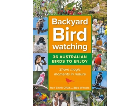 Livro Backyard Birdwatching de Bob Winters (Inglês)