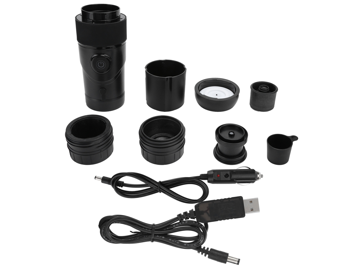 Cafeteira Portátil Laxiscreed Para Automóvel, Café Em Cápsula, Aquecível, Compacto E Fácil De Usar