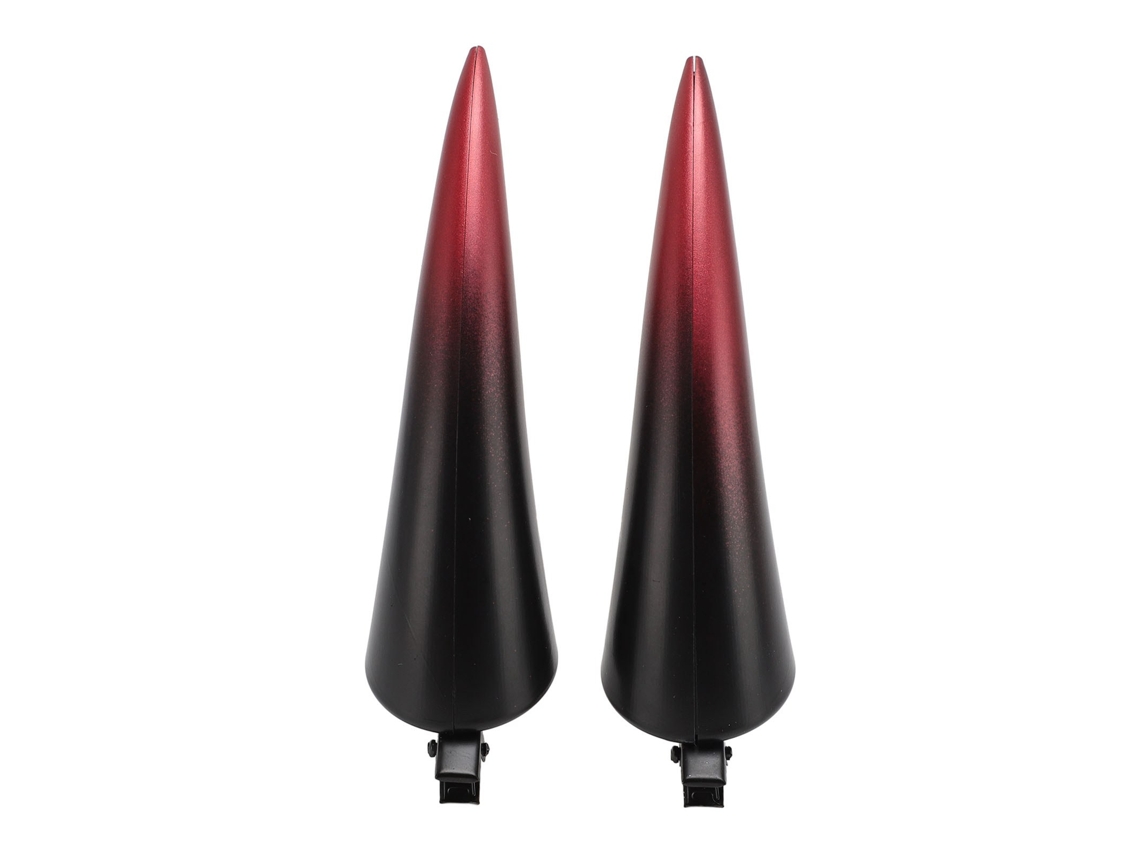 Presilhas de cabelo leves e seguras, ideais para festas de Halloween, cosplay e maquiagem, para cabelos vermelhos. LAXISCREED