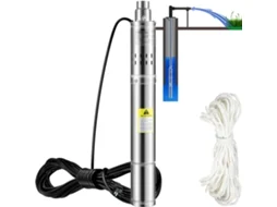 Bomba De Água Para Poço Submersível Succebuy 550 W 35 L/min Aço Inoxidável 230 V