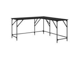 Mesa MAISON EXCLUSIVE Carvalho Preto 149x149x75 cm Madeira Processada