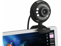 Webcam TRUST Spotlight Pro (3 MP - Microfone Incorporado)