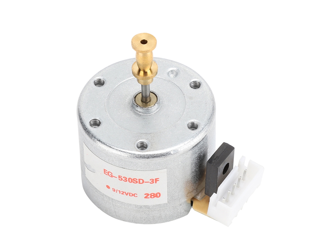Motor De Tocadiscos De 3 Velocidades Dc 12v Com Buraco De Montagem 25mm E 78rpm