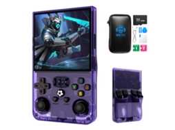 Consola Portátil R36max Sistema Linux Tela Hd 4" 128gb Azul Glacial
