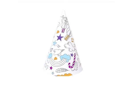 Chapéus Pontiagudos para Colorir X 8 Youdoit
