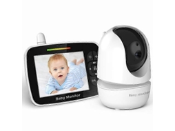 Sm935h Babá Eletrônica Hd, Babá Eletrônica Inteligente, Intercomunicador De Voz, Alerta De Choro, Monitoramento Diurno E Noturno, 26-27s