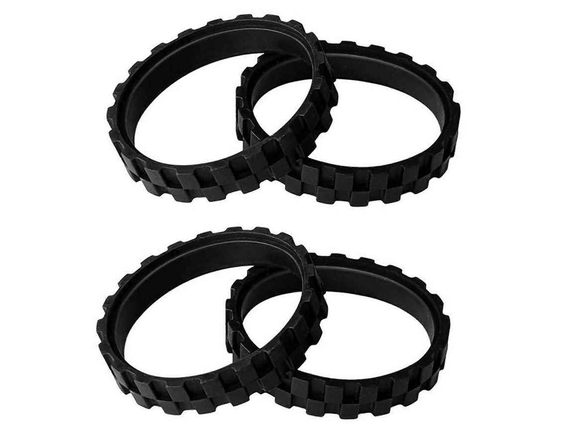 4pcs Tires Rodas Para Irobot Roomba Série 500 600 700 800 900 Roborock S5 Max S6 Maxv Robô Aspirador Peças