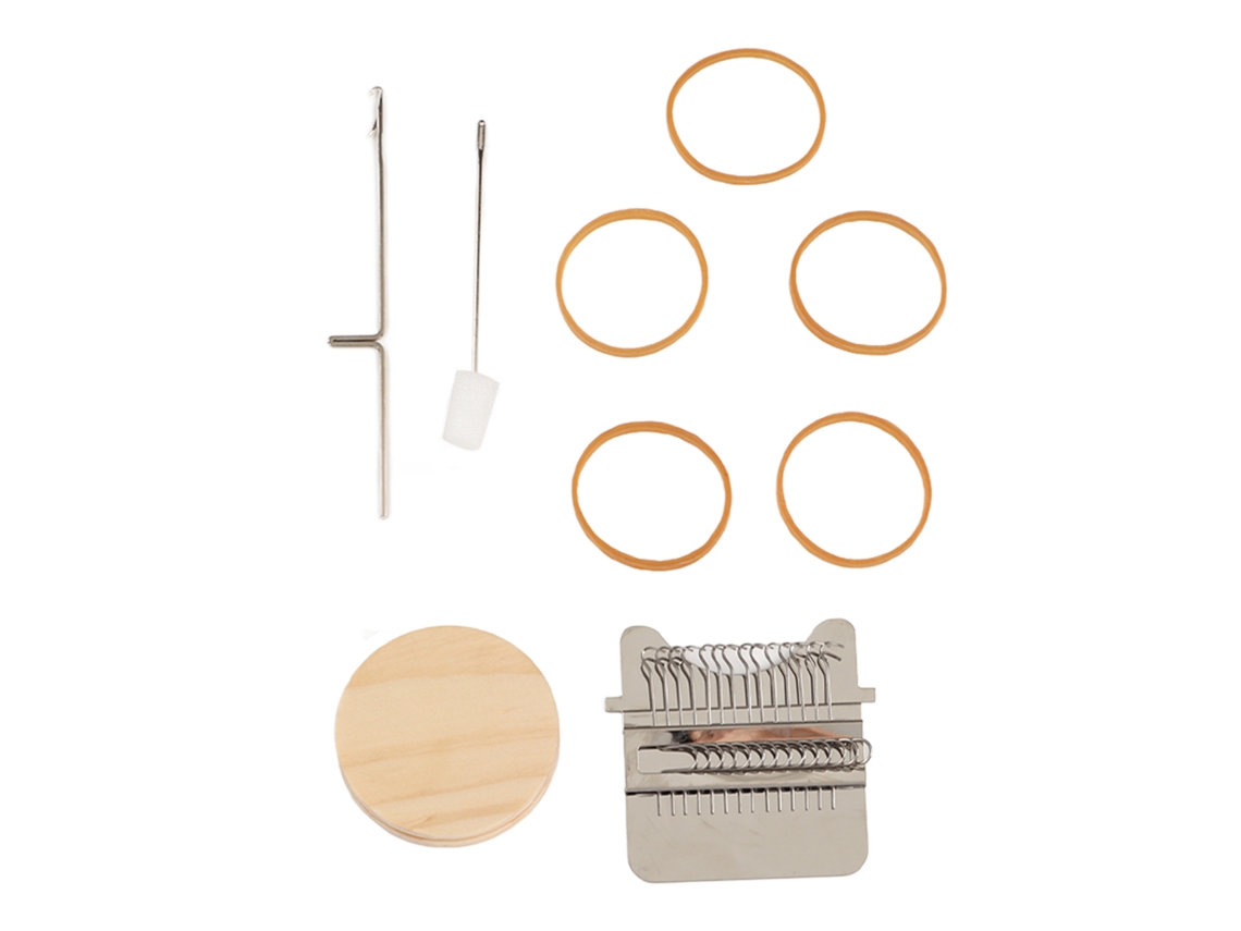 Telar De Reparación Multifuncional Kit Telar Pequeño Para Tejer Diy Con 14 Agujas