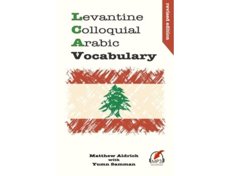 Livro Levantine Colloquial Arabic Vocabulary Matthew Aldrich (Inglês)