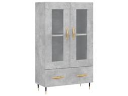 Highboard, Highboards Vidaxl Cinzeto Madeira Processada (n/a)