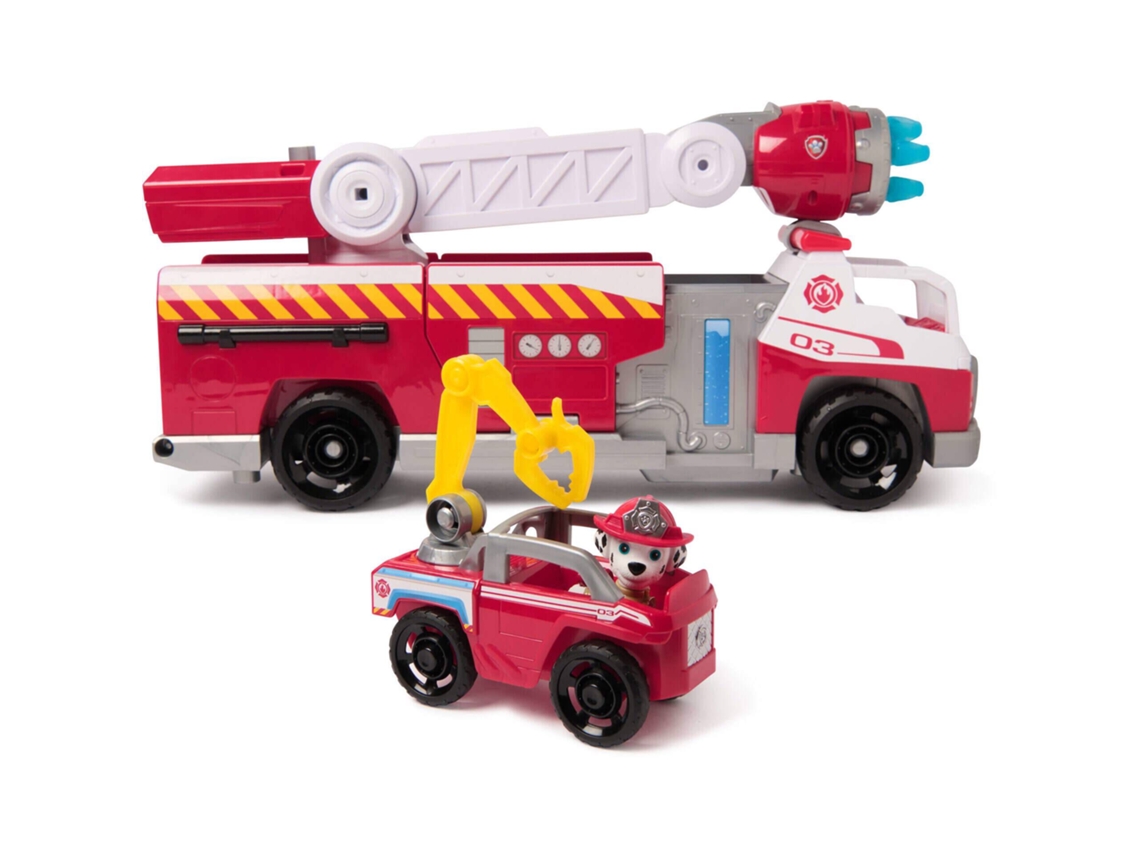 Patrulha Canina Veículo de Brinquedo Resgate de Incêndio DLX Caminhão de Bombeiros 6072600 P25spin Master