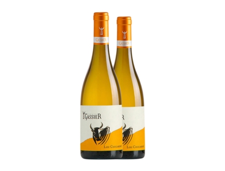 Vinho branco GASSIER Michel Lou Coucardié Blanc Costières de Nîmes (0.75 L - 2 Unidades)
