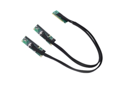 Cabo Adaptador Pcie 4.0 X16 Para Sff-8654 X2 Extensor Split De Alto Desempenho