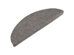 Tapetes De Escada Adesivos 20 Pcs 56x17x3 Cm Cinzento