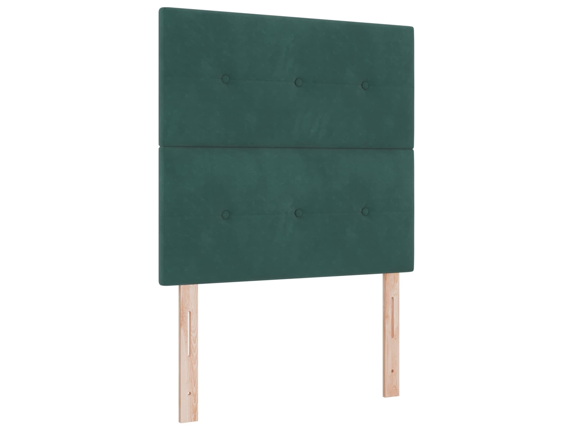 Cabeceira Led com Luzes de Tira Led Verde 80 cm Poliéster MAISON EXCLUSIVE