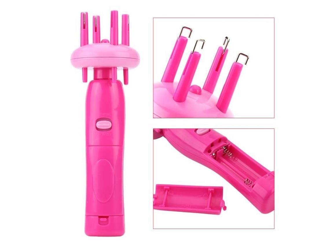 TMISHION X-press Braid Elétrico Automático Dispositivo de Trança de Cabelo Braider X-press Torção Trança de Cabelo de Malha TMISHION