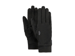 BARTS Luvas Silk Liner Preto L-XL Homem