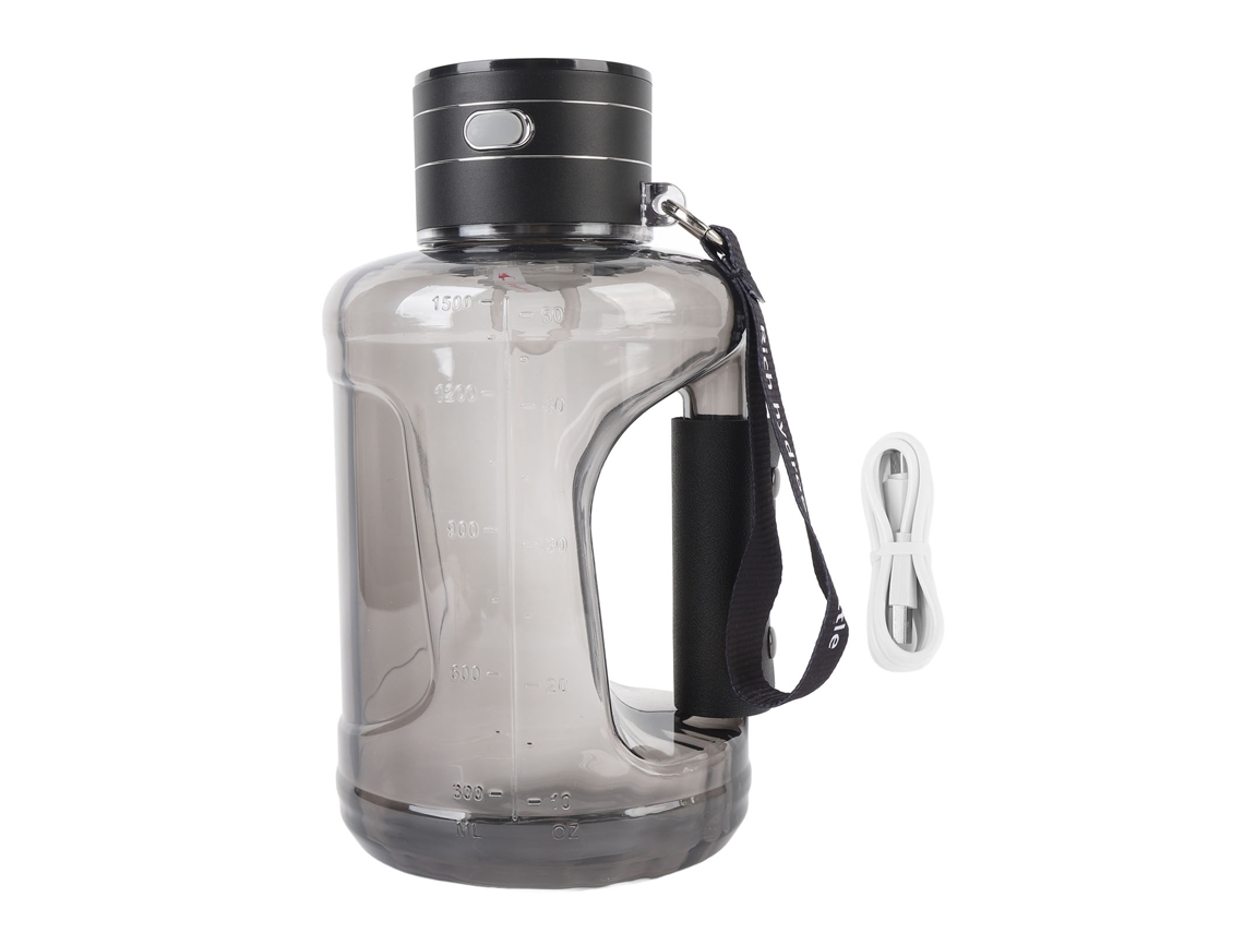 Garrafa de água hidrogénio de 1500ml com tecnologia SPE portátil para casa, viagens e escritório LAXISCREED