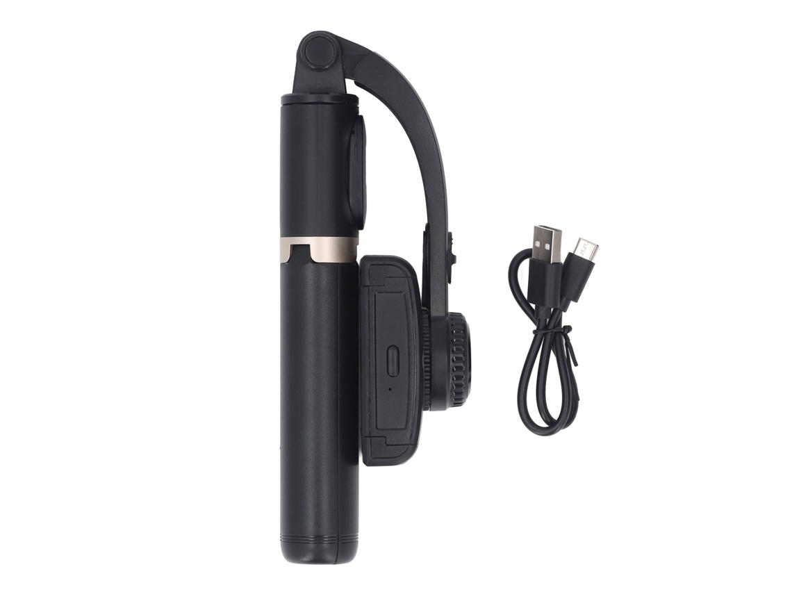 Aetheria stabilizador para Smartphone com Tripé Extensível, Controle Remoto Bluetooth e Auto Equilíbrio 360°