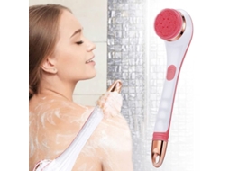 Scrubber Elétrico para Banho com 4 Cabeças de Escova Longa Handle Recarregável Ipx7