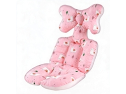 Almofada de Assento para Carrinho de Bebê HENTEN HOME Universal Respirável Algodão, Suporte Lombar e Absorção de Impacto