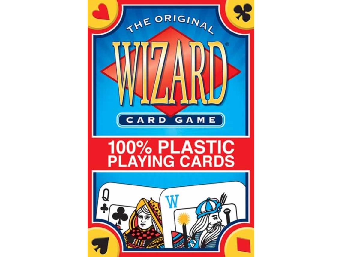 Livro Wizard Card Game 100 Plastic Playing Cards de Ken Fisher (Inglês)