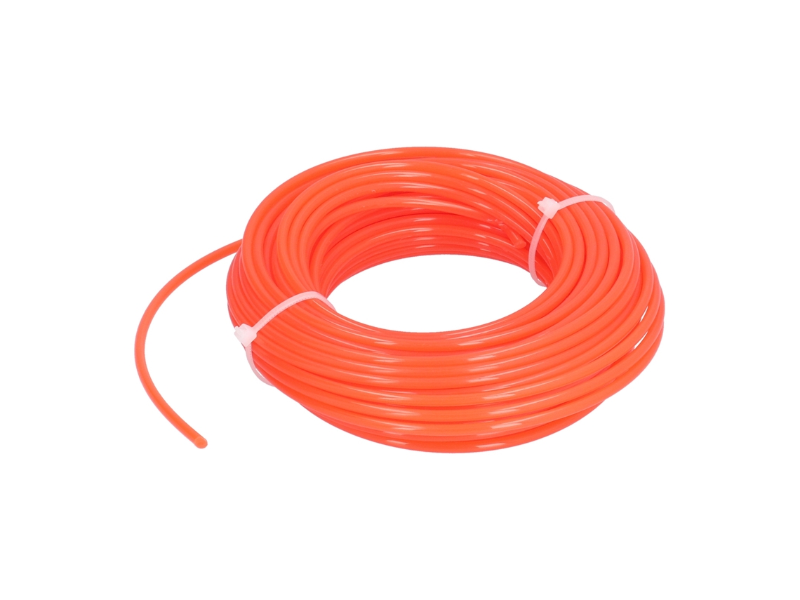Fio de nylon resistente de 2,7 mm, 15 m, para Aparador de Grama CHABERLU