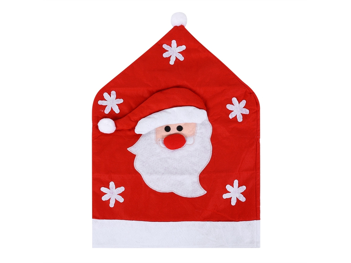 Laxiscreed Capa De Cadeira Natal Papai Noel Para Decoração, Proteção E Ambiente Festivo