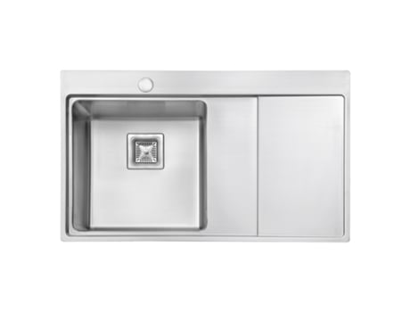 Lava Loiça Jassferry Com 1 Cuba, Aço Inoxidável 86 X 52 Cm