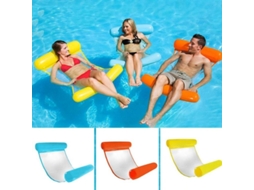 Hammock Flutuante Inflável para Piscina e Praia 130x70cm NOVA LINE, PVC, Adulto e Criança