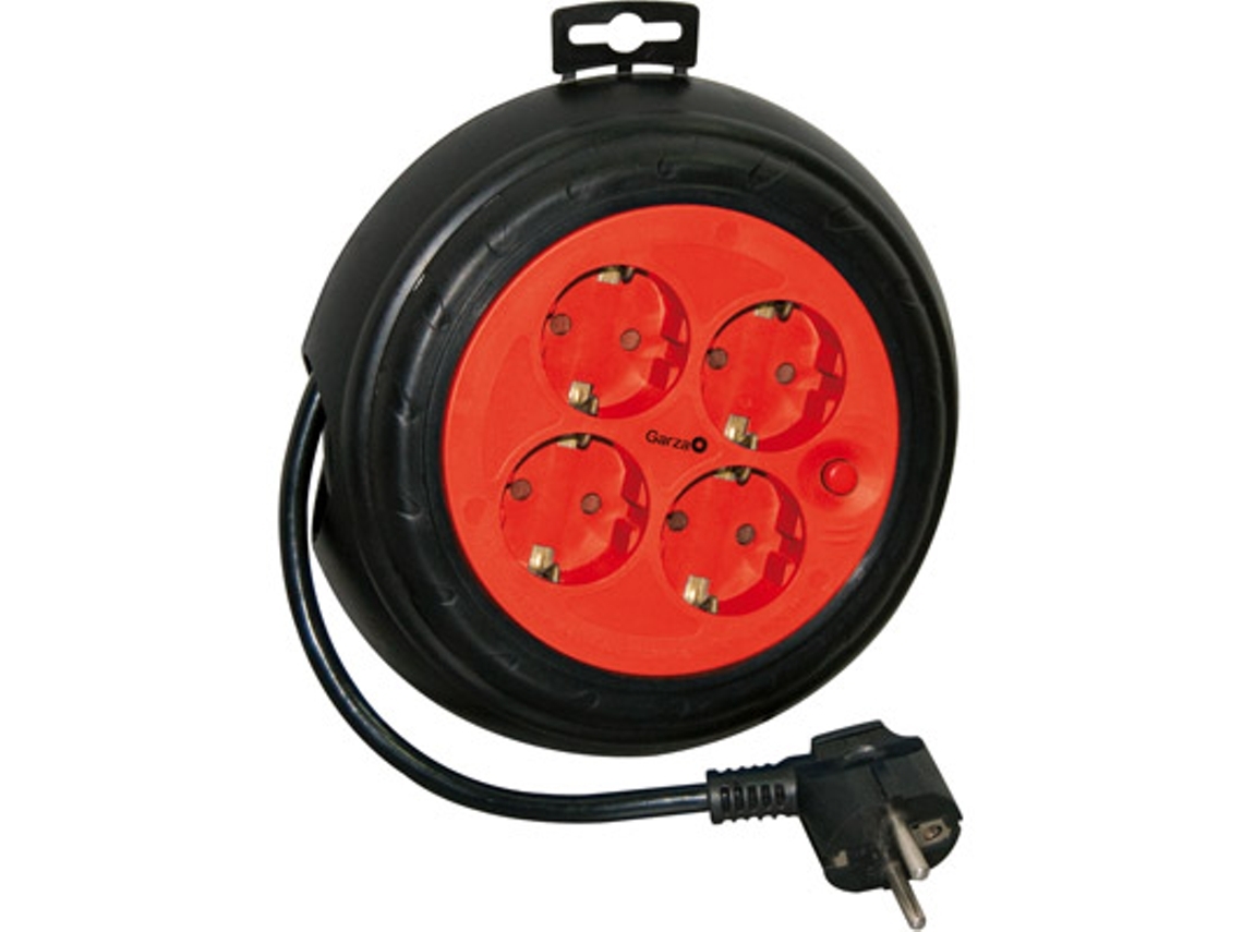 Enrolador GARZA 430016 (Outlet Caixa Aberta - 4 Tomadas - 3m)