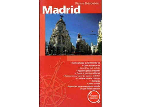 Livro Vive E Descobre Madrid