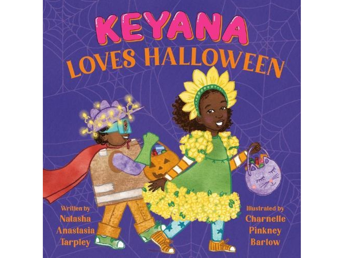 Livro Keyana Loves Halloween de Natasha A Tarpley (Inglês)
