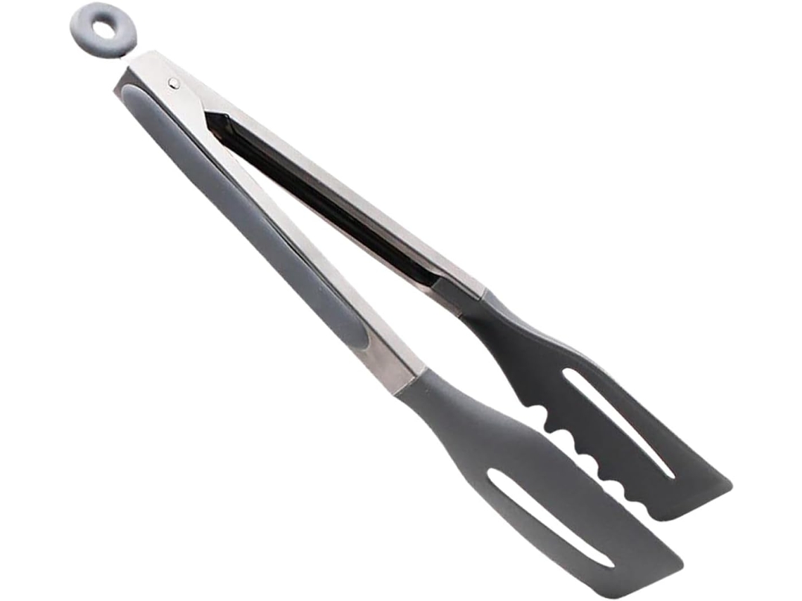 Pinças De Buffet Vicasky Em Aço Inoxidável E Silicone, Cabo Longo Para Maior Segurança, Fáceis De Limpar, Ideais Para