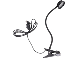 Luminária De Leitura Led Tofficu Com Clipe, Luminária De Leitura Usb Para Camping E Lazer, Com Proteção Contra Reflexos