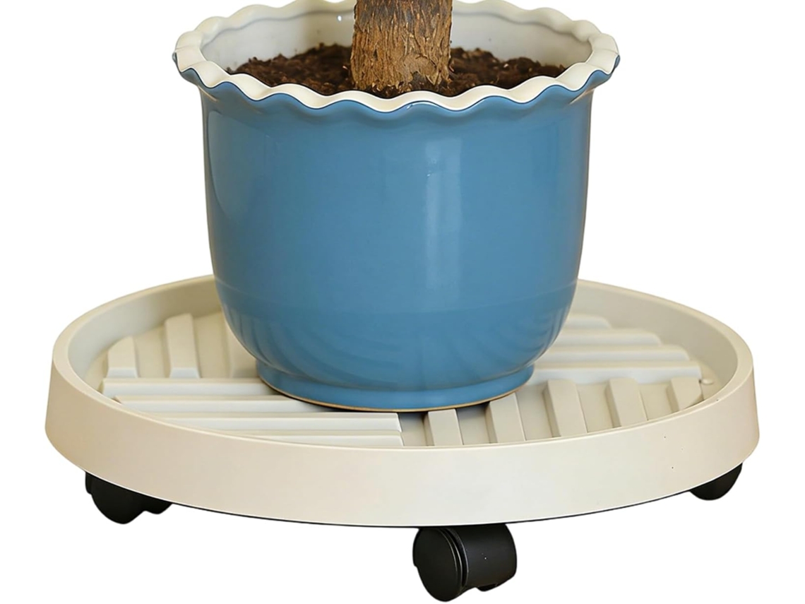 Suporte Com Rodinhas Para Base Sólida De Panela