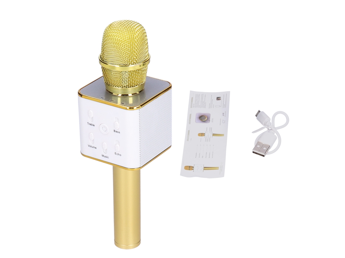 Laxiscreed Microfone Sem Fio Bluetooth Com Som Surround Para Performances Profissionais