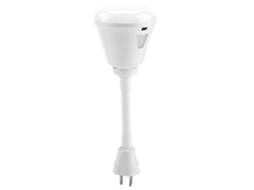 2026 lâmpada Led com Sensor Corporal 6w Luz Noturna Interior Branco Quente